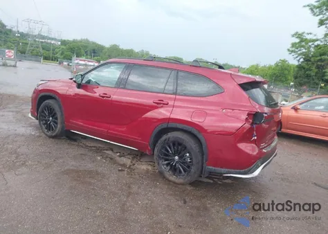 2023 Toyota Highlander Xse z USA, uszkodzony, nr VIN 5TDKDRBH5PS029876